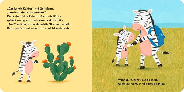 Produktbild: Zuh&ouml;ren macht schlau, kleines Zebra!