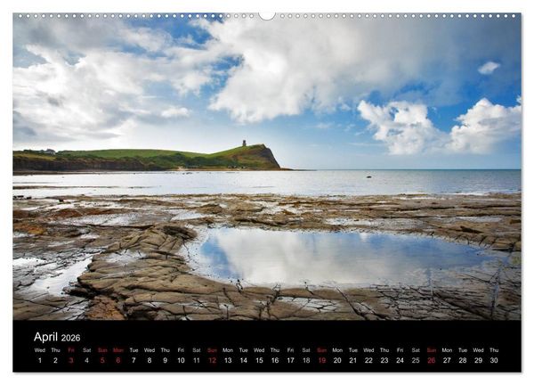 Produktbild: Dorset (High Quality Premium Wall Calendar 2026 DIN A2 landscape),CALVENDO 12 Month Wall Calendar