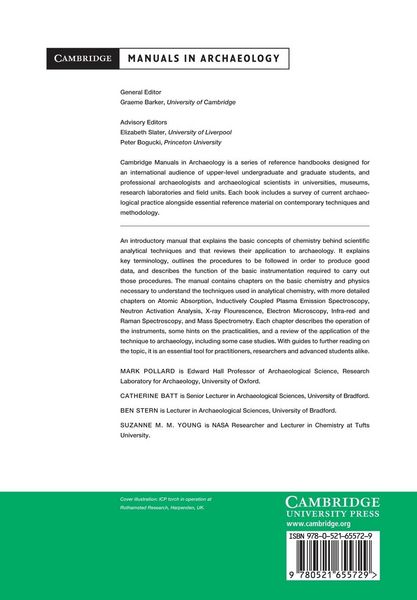Produktbild: Analytical Chemistry in Archaeology