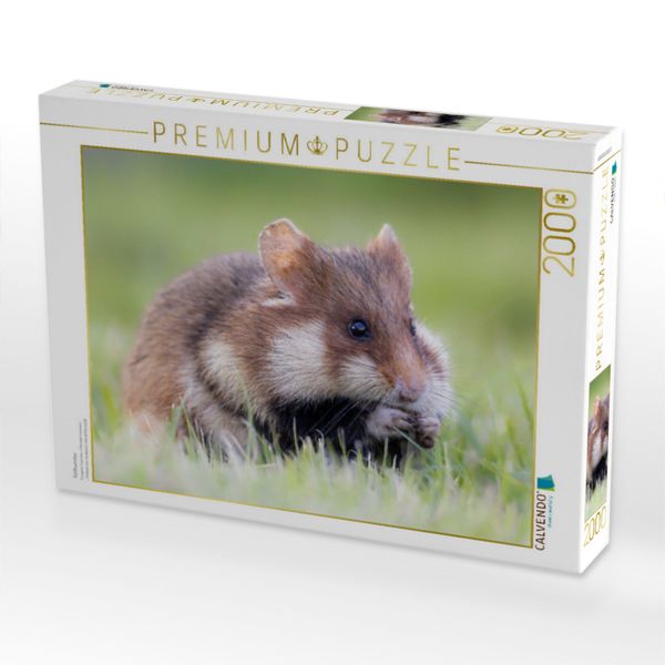 Produktbild: CALVENDO Puzzle Feldhamster | 2000 Teile Lege-Gr&ouml;&szlig;e 90x67cm Foto-Puzzle f&uuml;r gl&uuml;ckliche Stunden