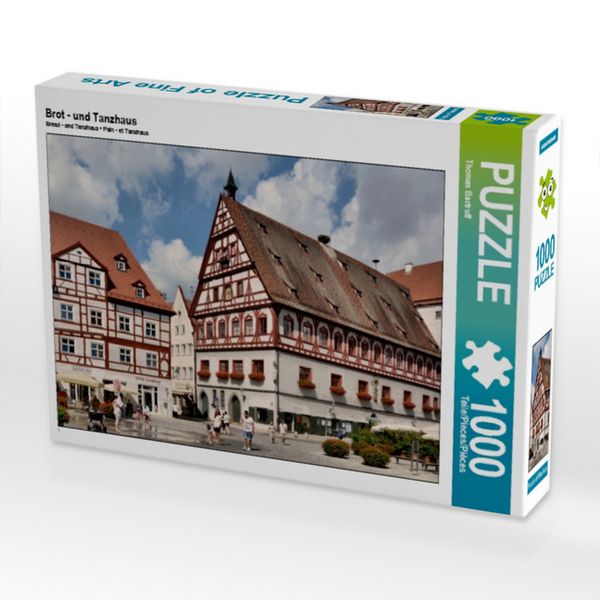 Produktbild: CALVENDO Puzzle Brot - und Tanzhaus 1000 Teile Puzzle quer | 1000 Teile Lege-Gr&ouml;&szlig;e 64 &times; 48 cm Foto-Puzzle f&uuml;r gl&uuml;ckliche Stunden