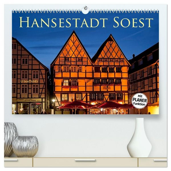 Produktbild: Hansestadt Soest (hochwertiger Premium Wandkalender 2026 DIN A2 quer), Kunstdruck in Hochglanz
