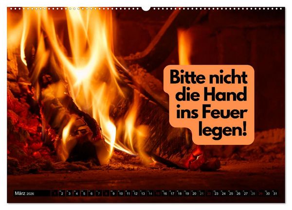 Produktbild: Komm Kaffeesatz lesen! (Wandkalender 2026 DIN A2 quer), CALVENDO Monatskalender