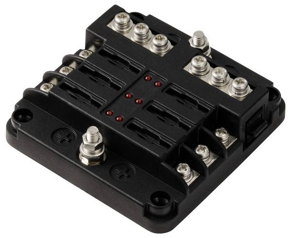 Produktbild: TRU COMPONENTS SICHERUNGS BOX 6-tlg TC-13473376 5 A, 10 A, 15 A, 20A
