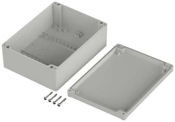 Produktbild: Bopla EUROMAS EM 223 62223000 Outdoor-Geh&auml;use 200 x 150 x 77 Polycarbonat Lichtgrau (RAL 7035) 1 St.