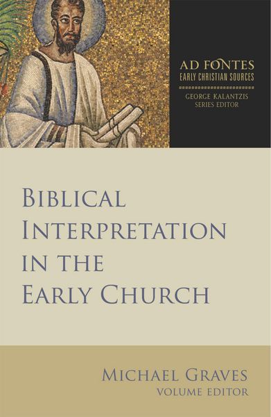 Produktbild: Biblical Interpretation in the Early Church