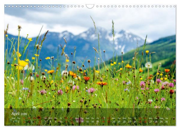 Produktbild: German and Austrian Alps (Wall Calendar 2026 DIN A3 landscape), CALVENDO 12 Month Wall Calendar
