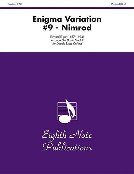 Produktbild: Elgar, E: Enigma Variation #9 - Nimrod