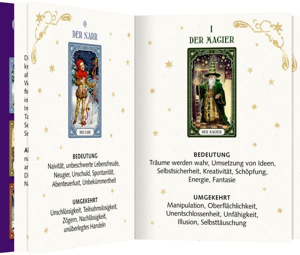 Produktbild: Schachtelspiel &ndash; Nostalgisches Weihnachts-Tarot