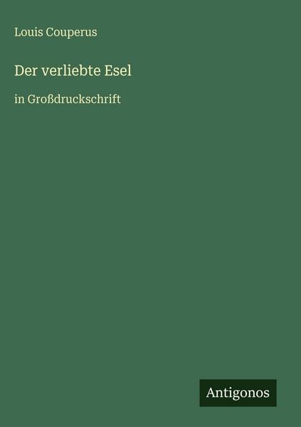 Produktbild: Der verliebte Esel