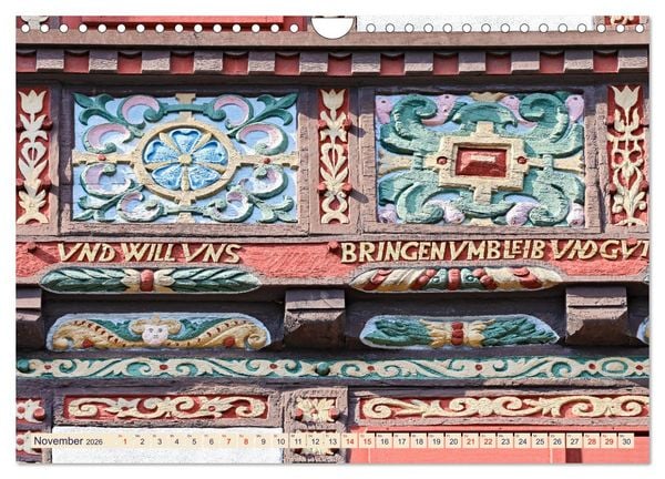 Produktbild: LEMGO - Weserrenaissance und Fachwerkromantik (Wandkalender 2026 DIN A4 quer), CALVENDO Monatskalender