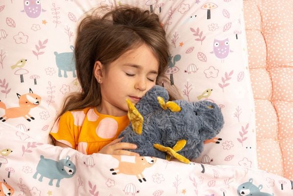 Produktbild: Teddy Hermann 93944 - Drache Lottie, Pl&uuml;schtier, 48 cm, Herzekind