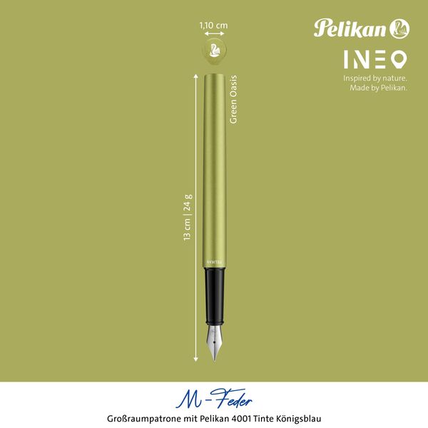 Produktbild: Pelikan F&uuml;ller Ineo&reg; Elements P6, Fr&uuml;hlings- Gr&uuml;n