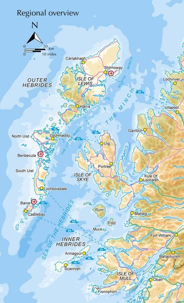 Produktbild: Walking on Uist and Barra