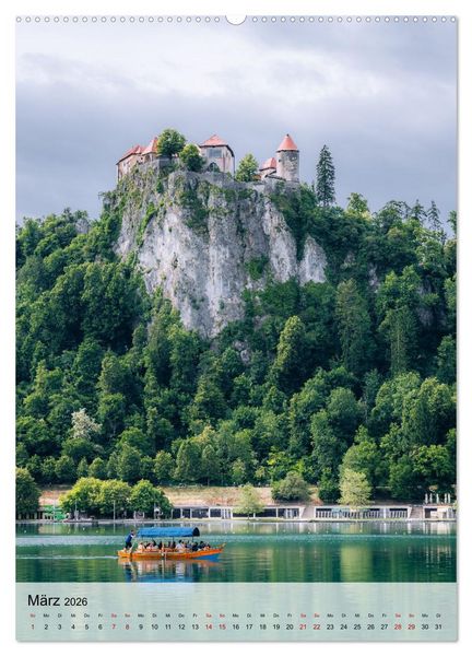 Produktbild: Slowenien - Fr&uuml;hlingsimpressionen (hochwertiger Premium Wandkalender 2026 DIN A2 hoch), Kunstdruck in Hochglanz