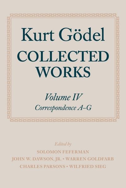 Produktbild: Kurt G&ouml;del: Collected Works: Volume IV