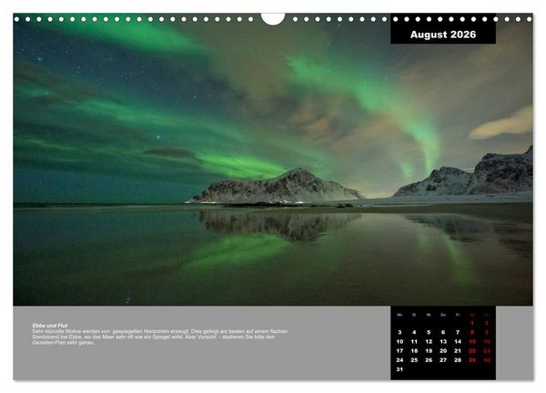 Produktbild: Wenn der Himmel gr&uuml;n wird (Wandkalender 2026 DIN A3 quer), CALVENDO Monatskalender