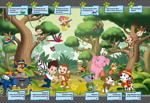 Produktbild: PAW Patrol Wimmelbuch