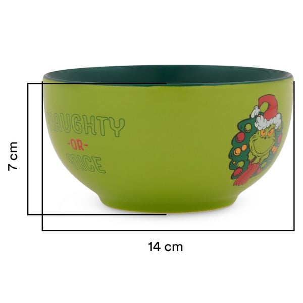 Produktbild: M&uuml;slischale Naughty or Nice, Grinch