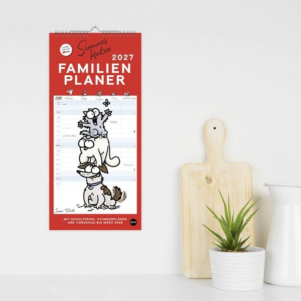Produktbild: Simons Katze Familienplaner 2027