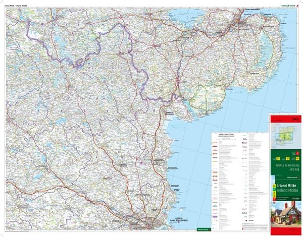 Produktbild: Freytag & berndt Stra&szlig;enkarte Irland Set 1:150.000