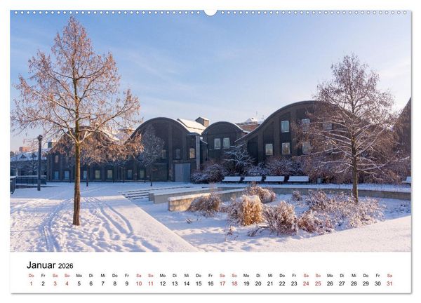 Produktbild: GROSSENHAIN 2026 (Wandkalender 2026 DIN A2 quer), CALVENDO Monatskalender
