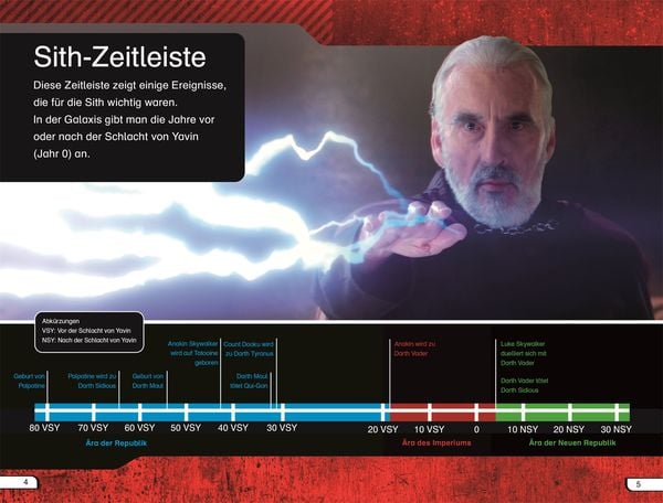 Produktbild: SUPERLESER! Star Wars&trade; Die Geschichte der Sith