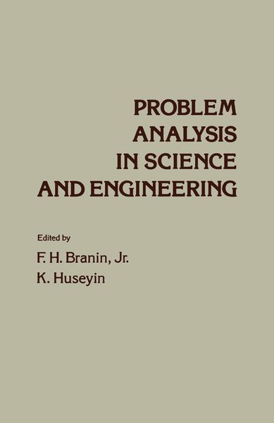 Produktbild: Problem Analysis In Science and Engineering