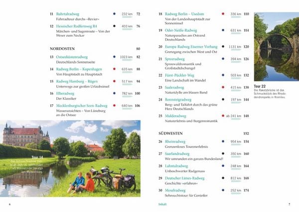 Produktbild: Deutschlands sch&ouml;nste Radfernwege