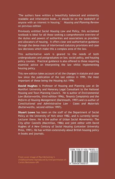 Produktbild: Public Sector Housing Law