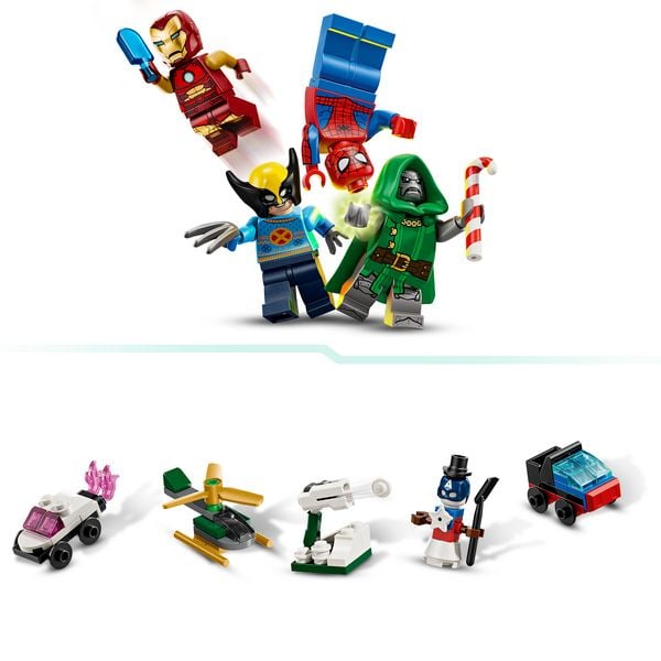 Produktbild: LEGO ǀ Marvel Adventskalender 2026 Superhelden f&uuml;r Kinder 76340
