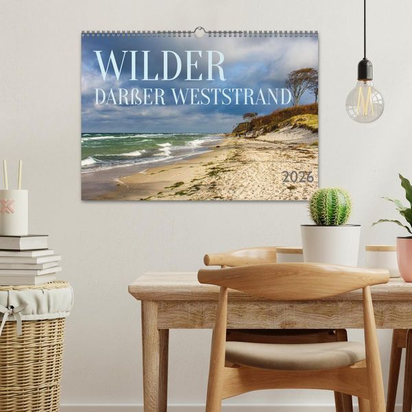 Produktbild: Wilder Dar&szlig;er Weststrand (Wandkalender 2026 DIN A3 quer), CALVENDO Monatskalender