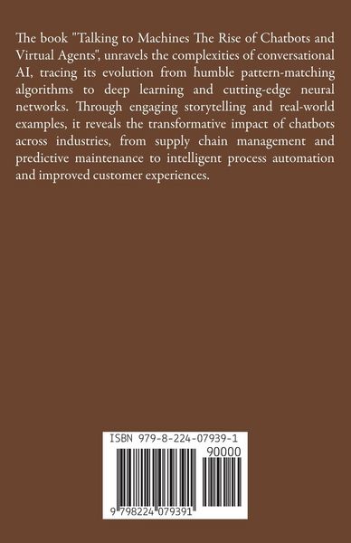 Produktbild: Talking to Machines The Rise of Chatbots and Virtual Agents