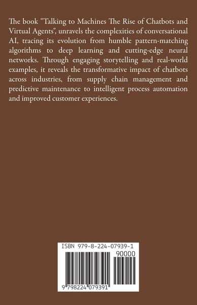 Produktbild: Talking to Machines The Rise of Chatbots and Virtual Agents
