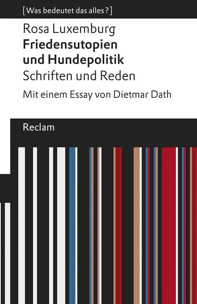 Produktbild: Friedensutopien und Hundepolitik. Schriften und Reden
