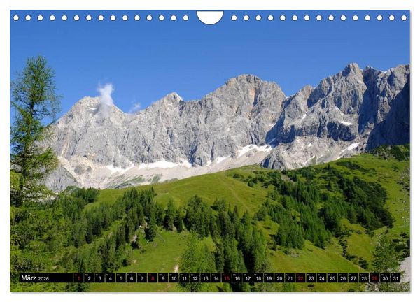 Produktbild: Sommer am Dachstein (Wandkalender 2026 DIN A4 quer), CALVENDO Monatskalender