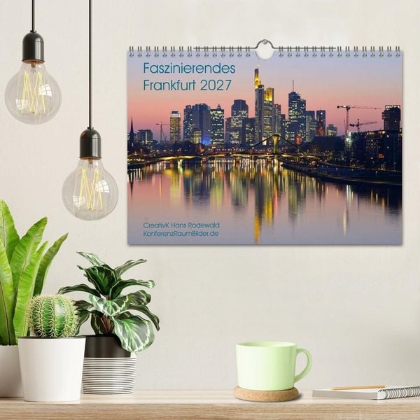 Produktbild: Faszinierendes Frankfurt - Impressionen aus der Mainmetropole (Wandkalender 2027 DIN A4 quer), CALVENDO Monatskalender