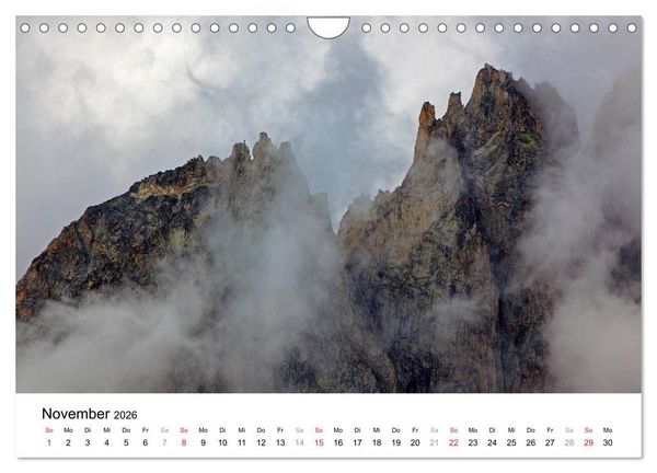 Produktbild: Mystische Schweizer Berglandschaften - Momente in der Natur (Wandkalender 2026 DIN A4 quer), CALVENDO Monatskalender