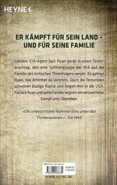 Produktbild: Die Stunde der Patrioten / Jack Ryan Band 2