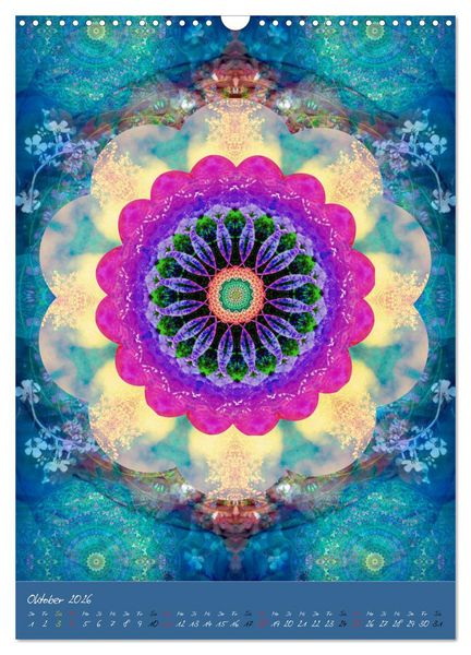 Produktbild: MANDALAS der Natur (Wandkalender 2026 DIN A3 hoch), CALVENDO Monatskalender