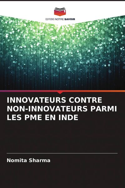 Produktbild: Innovateurs Contre Non-Innovateurs Parmi Les Pme En Inde