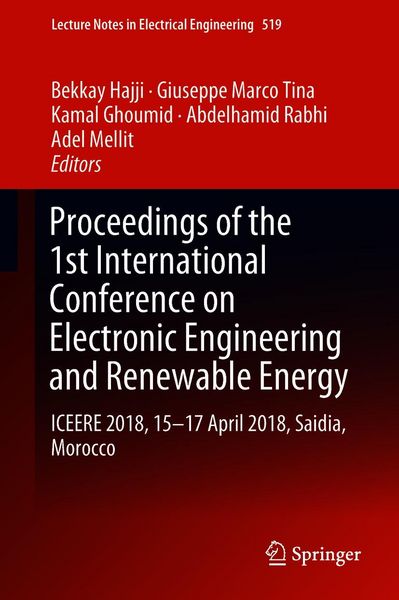 Produktbild: Proceedings of the 1st International Conference on Electronic Engineering and Renewable Energy