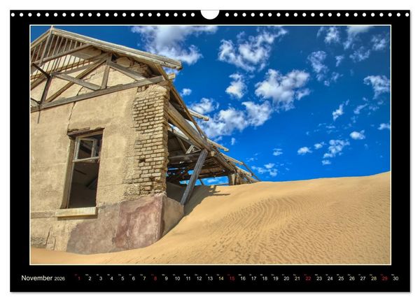 Produktbild: Geisterstadt Kolmannskuppe (Wandkalender 2026 DIN A3 quer), CALVENDO Monatskalender