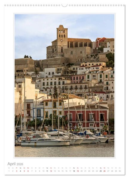 Produktbild: Ibiza und Formentera (Wandkalender 2026 DIN A2 hoch), CALVENDO Monatskalender