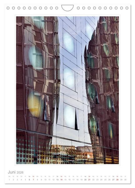 Produktbild: Spiegelungen in der Architektur (Wandkalender 2026 DIN A4 hoch), CALVENDO Monatskalender