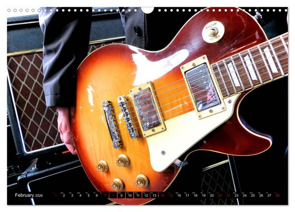 Produktbild: Guitars and Amps - Let's Rock (Wall Calendar 2026 DIN A3 landscape), CALVENDO 12 Month Wall Calendar