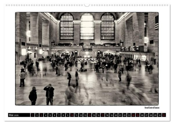 Produktbild: Manhattan Memories - Erinnerungen an New York (hochwertiger Premium Wandkalender 2026 DIN A2 quer), Kunstdruck in Hochglanz