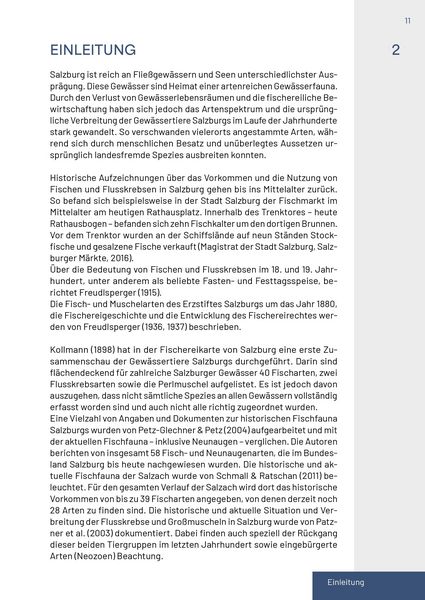 Produktbild: Neunaugen, Fische, Flusskrebse und Großmuscheln in Salzburg