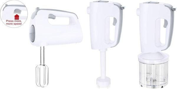 EMERIO HMS-113257.11 Handmixer 300W Weiß, Grau