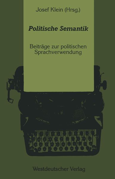 Produktbild: Politische Semantik